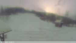 Dolní část sjezdovky