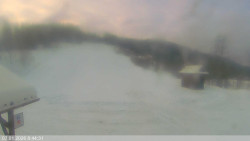 Dolní část sjezdovky