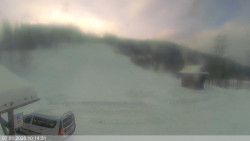 Dolní část sjezdovky