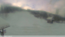 Dolní část sjezdovky