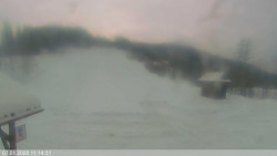 Dolní část sjezdovky