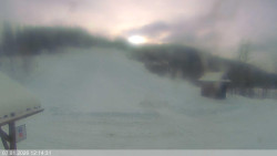 Dolní část sjezdovky