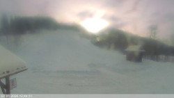 Dolní část sjezdovky