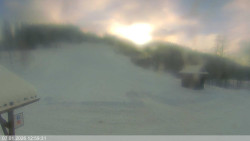 Dolní část sjezdovky