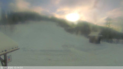 Dolní část sjezdovky