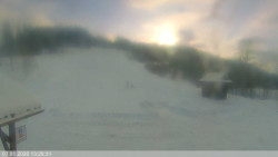 Dolní část sjezdovky