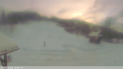 Dolní část sjezdovky