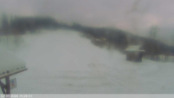 Dolní část sjezdovky