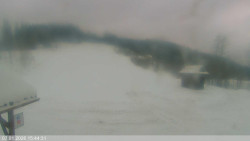 Dolní část sjezdovky