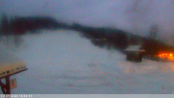 Dolní část sjezdovky