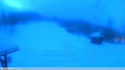 Dolní část sjezdovky