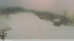 Dolní část sjezdovky