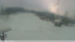 Dolní část sjezdovky