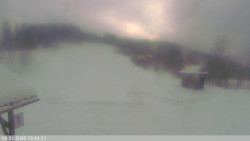 Dolní část sjezdovky