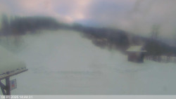 Dolní část sjezdovky