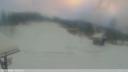 Dolní část sjezdovky