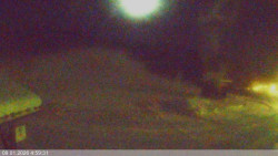 Dolní část sjezdovky