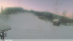 Dolní část sjezdovky