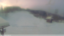 Dolní část sjezdovky