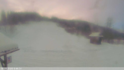 Dolní část sjezdovky