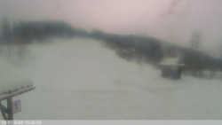 Dolní část sjezdovky