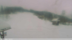 Dolní část sjezdovky