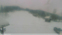 Dolní část sjezdovky