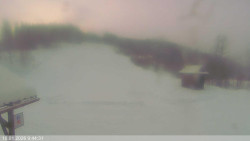 Dolní část sjezdovky