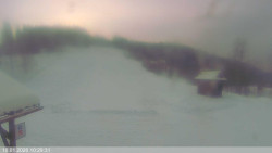 Dolní část sjezdovky