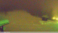 Dolní část sjezdovky