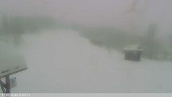 Dolní část sjezdovky