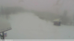 Dolní část sjezdovky