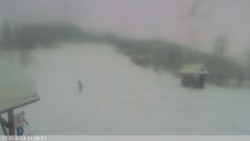 Dolní část sjezdovky