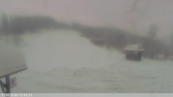 Dolní část sjezdovky