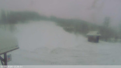 Dolní část sjezdovky