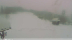 Dolní část sjezdovky