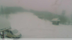 Dolní část sjezdovky