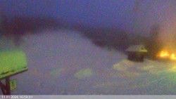 Dolní část sjezdovky