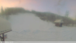 Dolní část sjezdovky