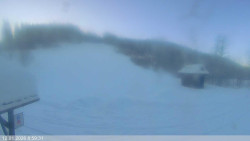 Dolní část sjezdovky