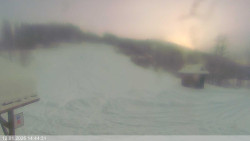 Dolní část sjezdovky