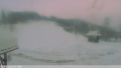 Dolní část sjezdovky