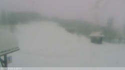 Dolní část sjezdovky