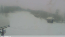 Dolní část sjezdovky