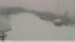 Dolní část sjezdovky