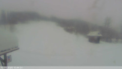 Dolní část sjezdovky