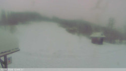 Dolní část sjezdovky