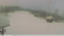 Dolní část sjezdovky