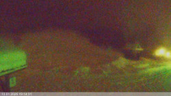 Dolní část sjezdovky