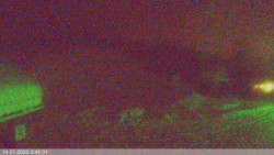 Dolní část sjezdovky